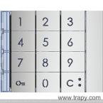  Facade clavier code Allmetal 