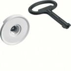  Serrure  double barre 3mm chr 