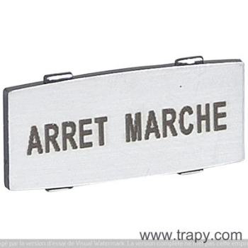  INSERT MARQUE ARRET MARCHE 