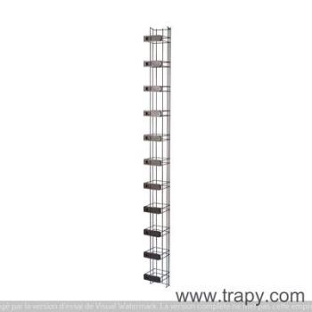  GRILLE 45U 153X153 LOQUET RACK 