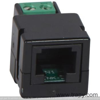  ADAPTATEUR SCS RJ45  FEMELLE 