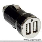  KIT DUAL USB CAR CHARGER 12V 