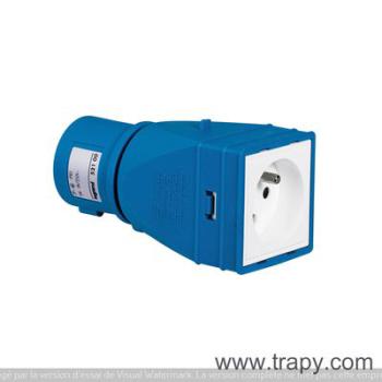  ADAPTATEUR 2P+T 16A 230V UTE 