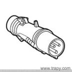  FICHE DROIT.2P+T 63A230V CAOUT 