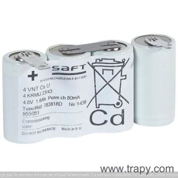  KIT BATTERIE NI-CD 4,8V 1,5AH 