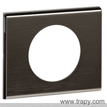  PLAQUE 1P BLACK NICKEL 