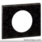  PLAQUE 1P CUIR PIXELS 