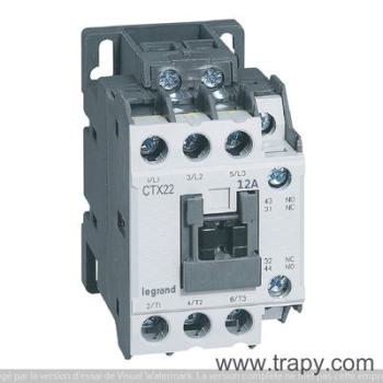  CTX  3P 12A  1NO1NC 24V AC 