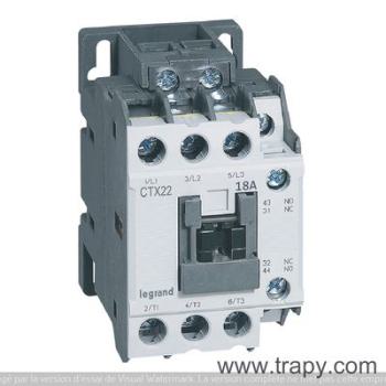  CTX  3P 18A  1NO1NC 24V AC 