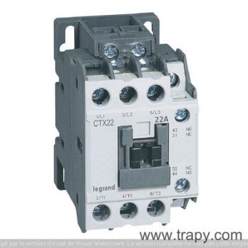  CTX  3P 22A  1NO1NC 24V AC 