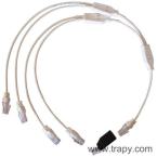  Cordon quadruple Tlphone/RJ4 