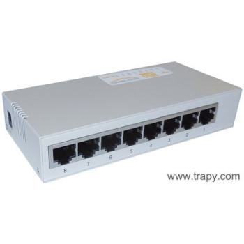  Switch de capacit 8 ports RJ4 